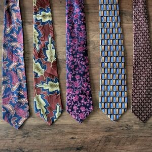 Lot Of 5 Ties
